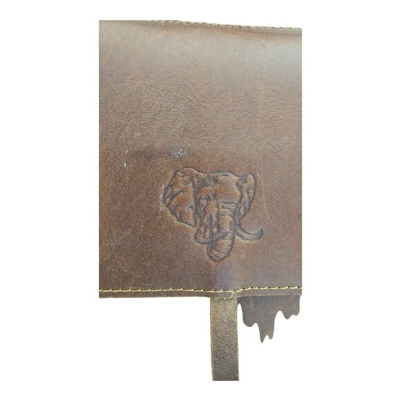 Kasandy Backpack Brown Leather Western Cowgirl Elephant Ethical Fair Trade - Picture 4 of 15